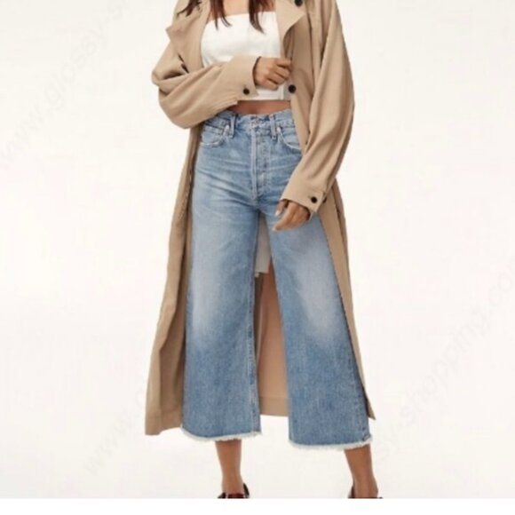 Citizens of Humanity Emma High Rise Crop Jeans - Picture 1 of 15